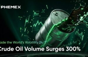 Volume Perdagangan Minyak Mentah di Phemex TradFi Melesat 300% Akibat Volatilitas Geopolitik