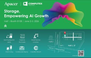 Apacer Resmi Pamer Solusi Edge AI di COMPUTEX 2026